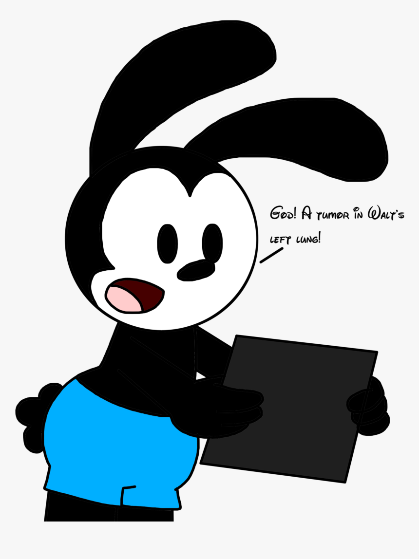 Transparent Lung Clipart - Oswald The Lucky Rabbit Cries, HD Png Download, Free Download