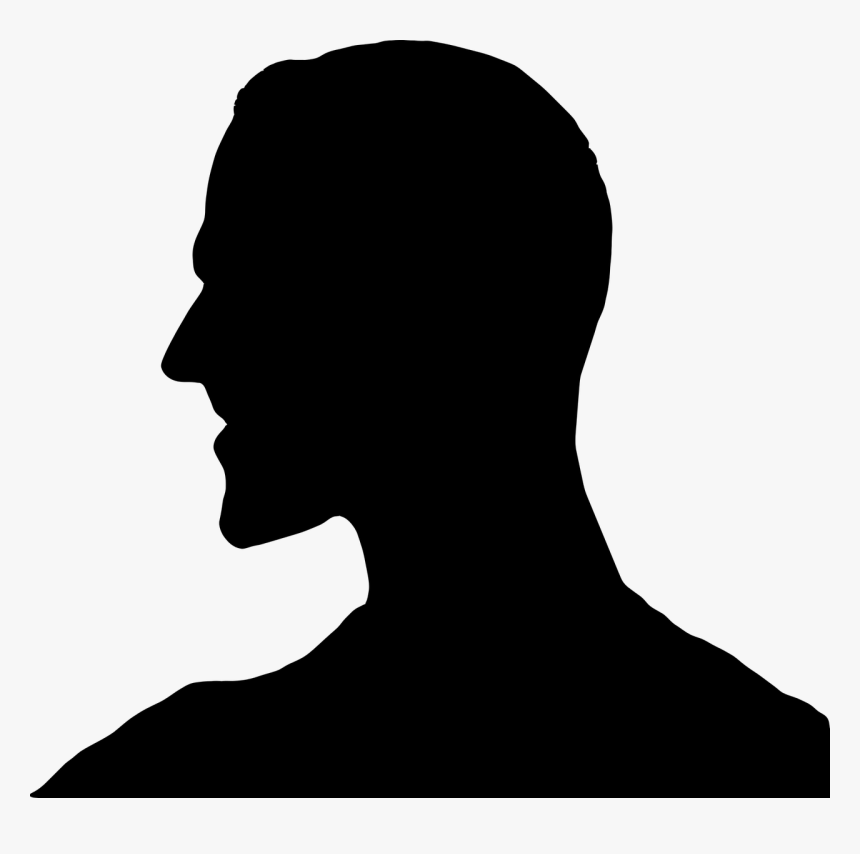 Silhouette Of A Head Png, Transparent Png, Free Download