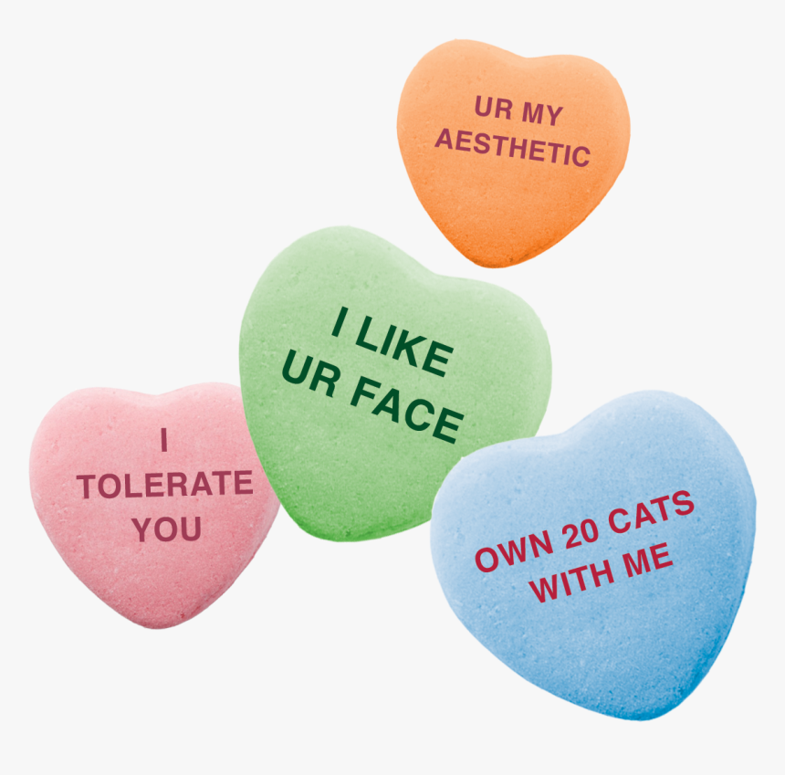 Candy Heart Aesthetic Png, Transparent Png, Free Download