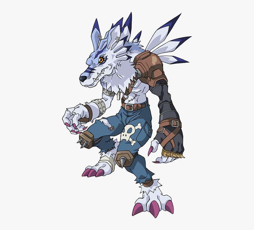 Digimon Character Weregarurumon - Digimon Weregarurumon, HD Png Download, Free Download