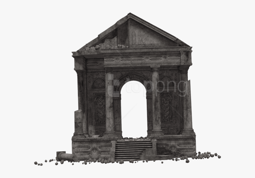 Grave Stone Png - Transparent Ruins, Png Download, Free Download
