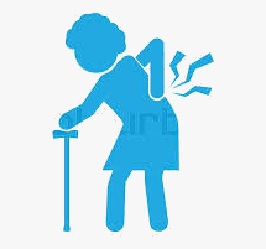 Back Pain Elderly Clipart , Png Download - Injury Elder Icon, Transparent Png, Free Download