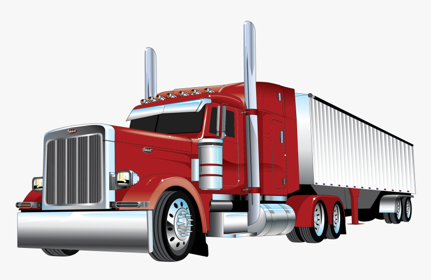 American Truck Simulator Peterbilt 379 Car Mover - American Truck Png, Transparent Png, Free Download
