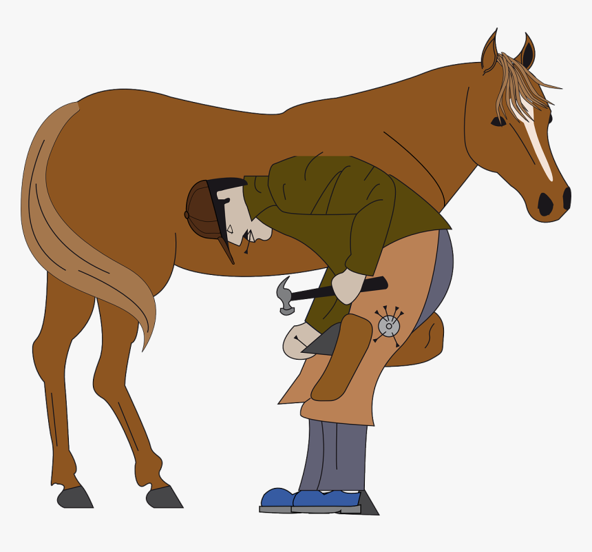 Horseshoe And Horse Clipart, HD Png Download, Free Download