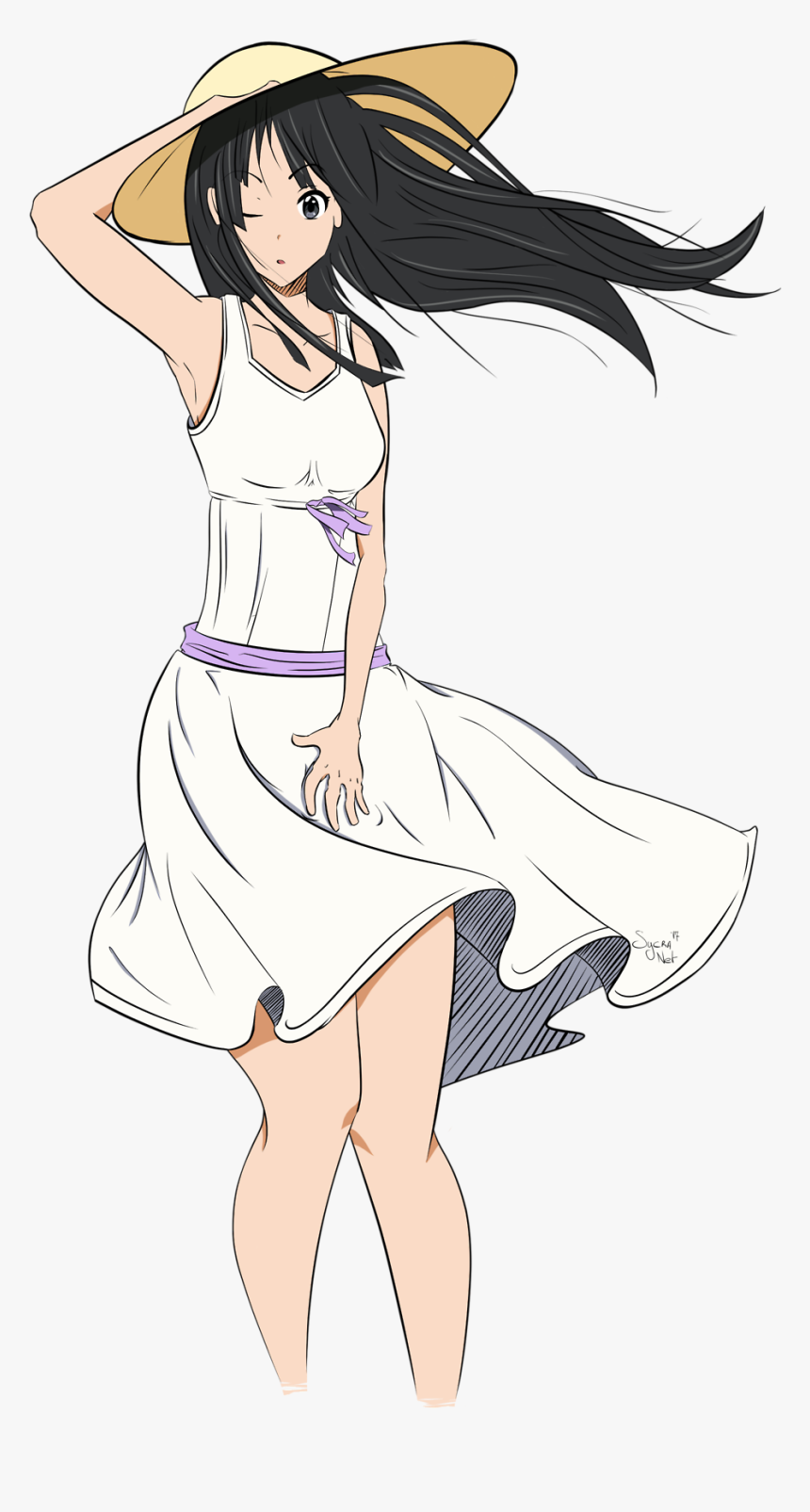 Transparent Mio Akiyama Png - Mio Akiyama K On Anime, Png Download, Free Download