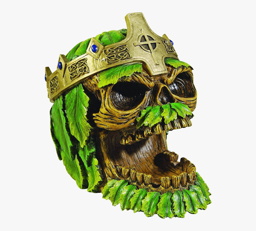 Greenman King Skull Ashtray - Lion Dance, HD Png Download, Free Download