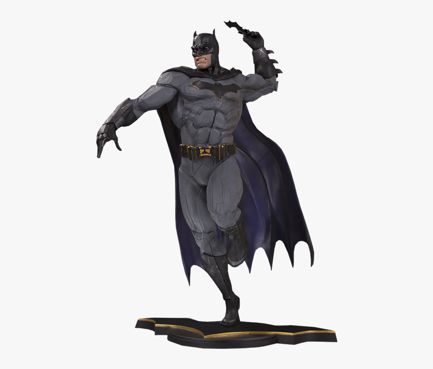 Batman Statue Dc Comics - Batman Dc Rebirth Statue Dc Collectibles, HD Png Download, Free Download