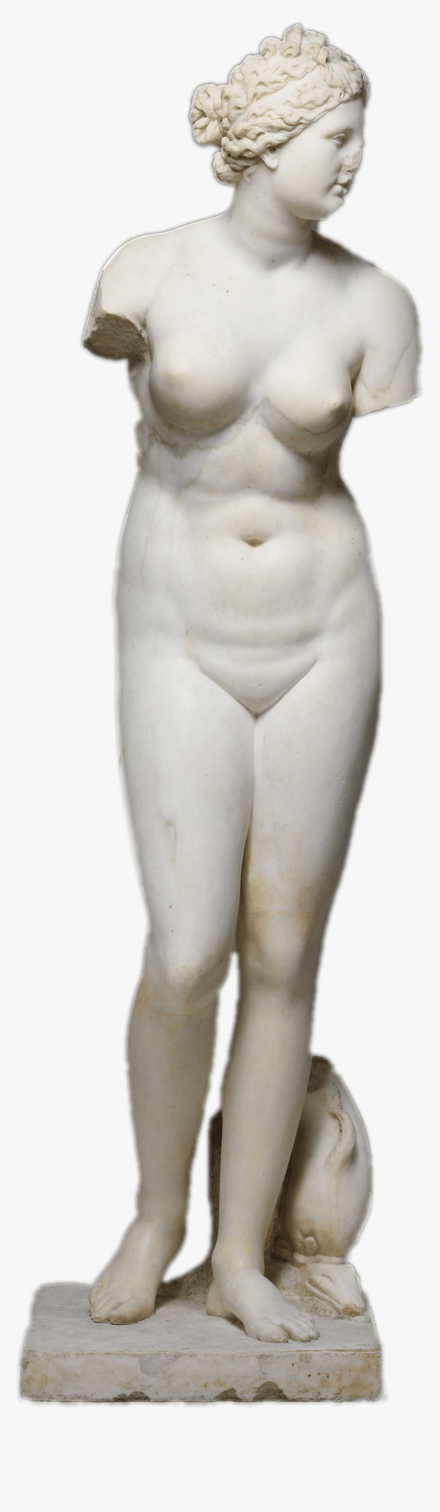 Marble Statue Of Aphrodite Transparent Png - Marble Statue Png, Png Download, Free Download