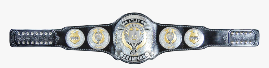 Belt Transparent Progress Wrestling Progress Atlas - Championship Belt Template Wrestling Intercontinental, HD Png Download, Free Download