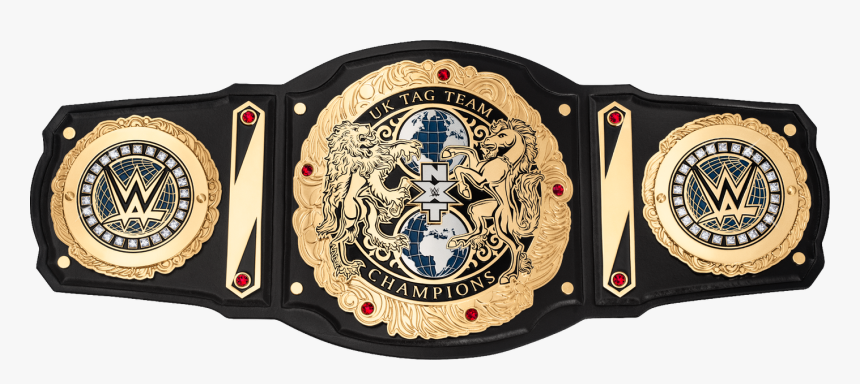 Wwe Nxt Uk Tag Team Championship Belt Png By Darkvoidpictures - Aew Tag Team Championship, Transparent Png, Free Download