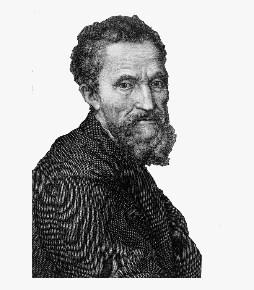 Michelangelo Buonarroti 1475 1564 Everett - Michelangelo Simoni, HD Png Download, Free Download