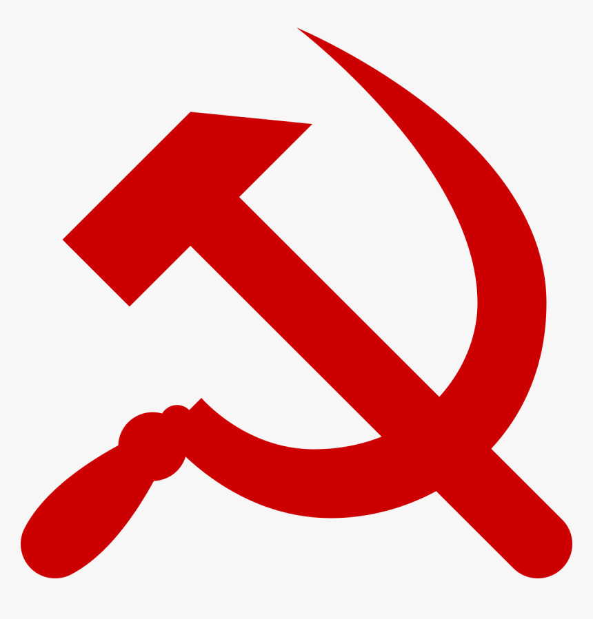 Clip Art Hammer And Sickle Wikipedia - Sickle And Hammer Clipart, HD Png Download, Free Download