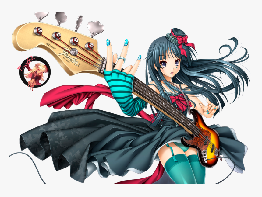 Transparent Mio Akiyama Png - Imagenes Png Anime Musica, Png Download, Free Download