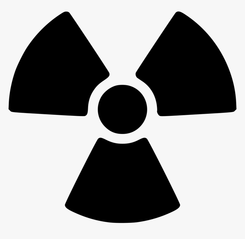 Png Nuclear Symbol - Radioactive Symbol Clip Art, Transparent Png, Free Download