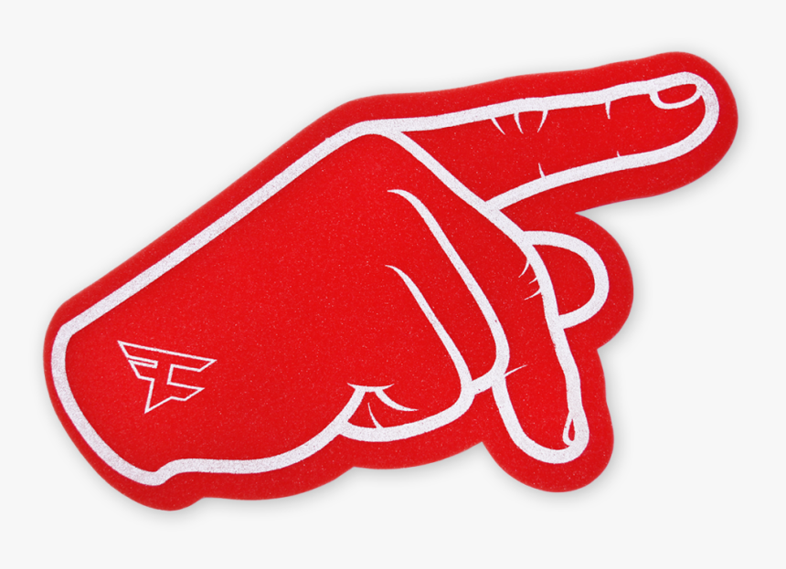 Faze Foam Finger, HD Png Download, Free Download