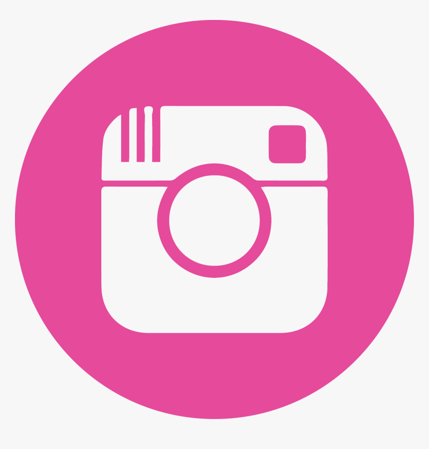 Pink Circle Transparent Instagram Logo Png - Instagram Icon Green Transparent, Png Download, Free Download