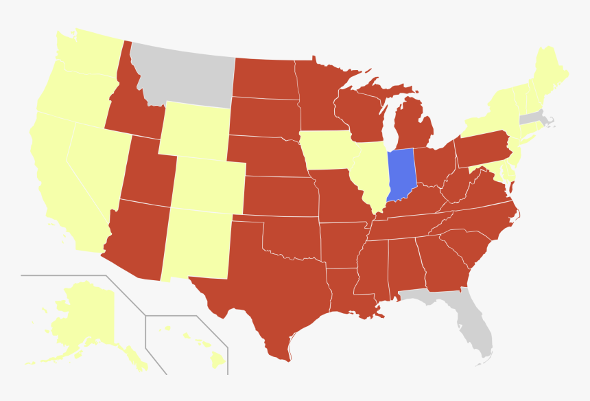 Us Senate Map 2019, HD Png Download, Free Download