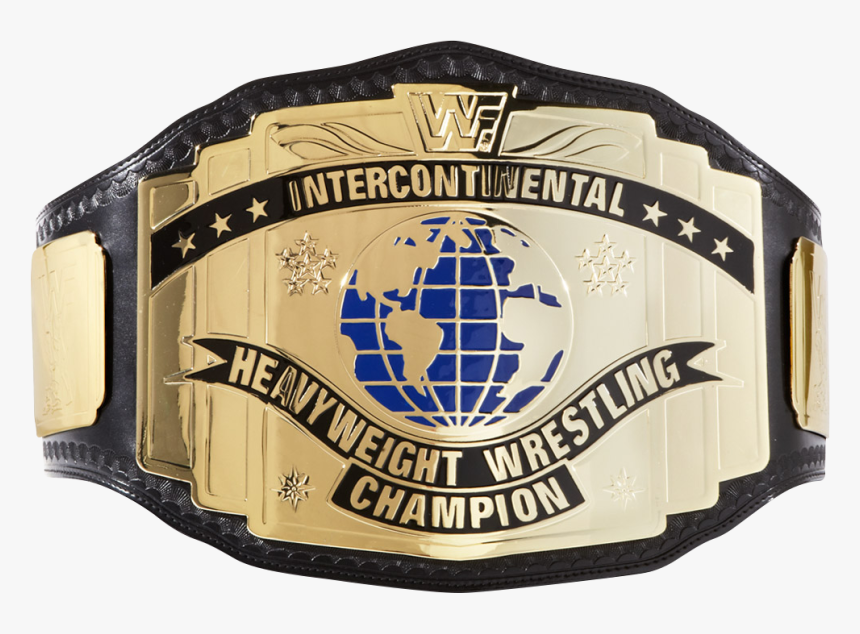 Transparent Championship Belt Png Intercontinental Championship Belt Buckle Png Download Kindpng