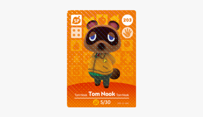 Tomnook203 - Animal Crossing Rover Amiibo Card, HD Png Download, Free Download