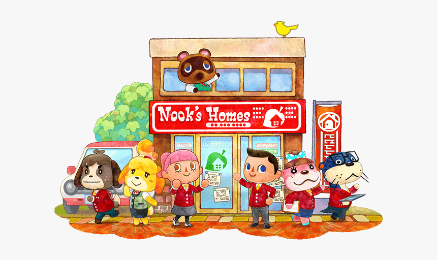 Animal Crossing Happy Home Designer Nooks Homes, HD Png Download, Free Download