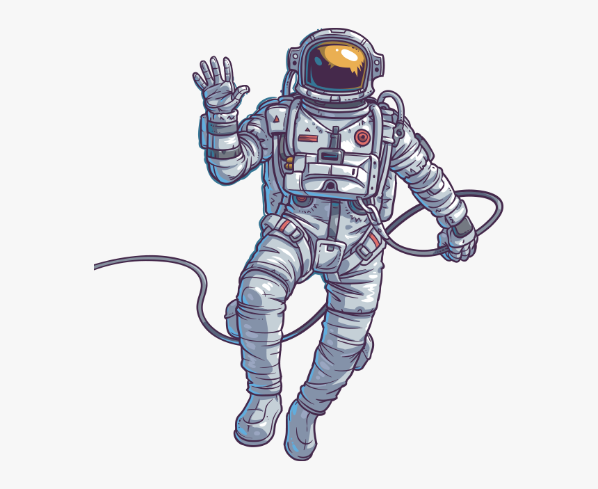 Astronaut Png - Transparent Background Spaceman Png, Png Download, Free Download