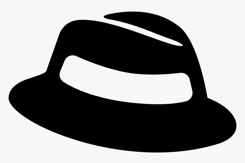 Fedora Clipart Svg - Fedora Hat Icon Png, Transparent Png, Free Download
