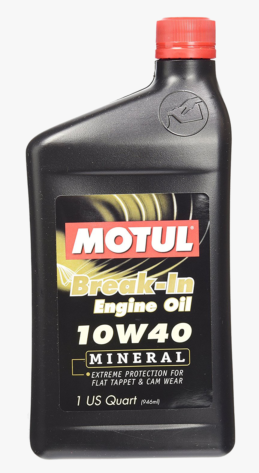 Motul Break-in Engine Oil 10w40 - Bottle, HD Png Download, Free Download