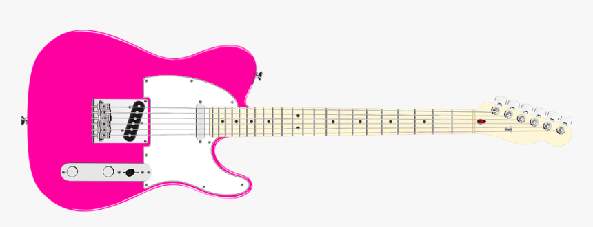 Guitar, Pink, Rock, Telecaster, Music, Instrument - Fender American Standard Telecaster Sunburst, HD Png Download, Free Download