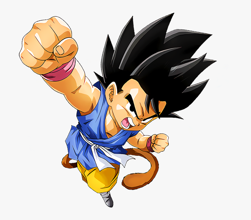 #dokkanbattle [super Big Victory] Son Goku Character - Goku Gt Dragon Fist, HD Png Download, Free Download