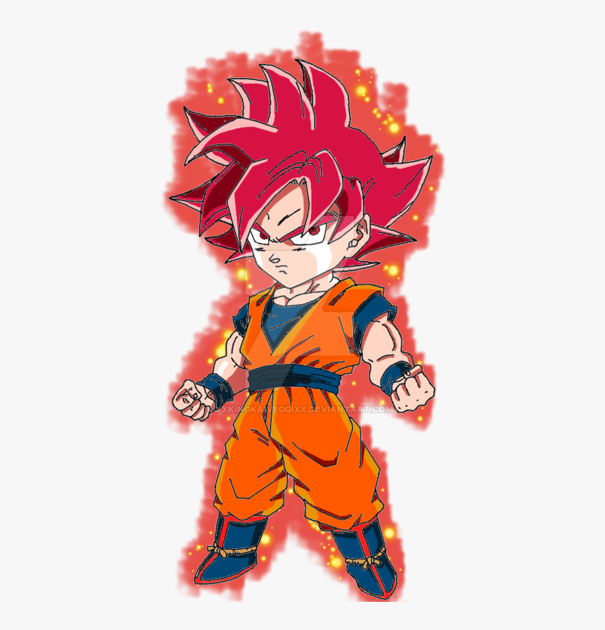 Chibi Super Saiyan God, HD Png Download, Free Download