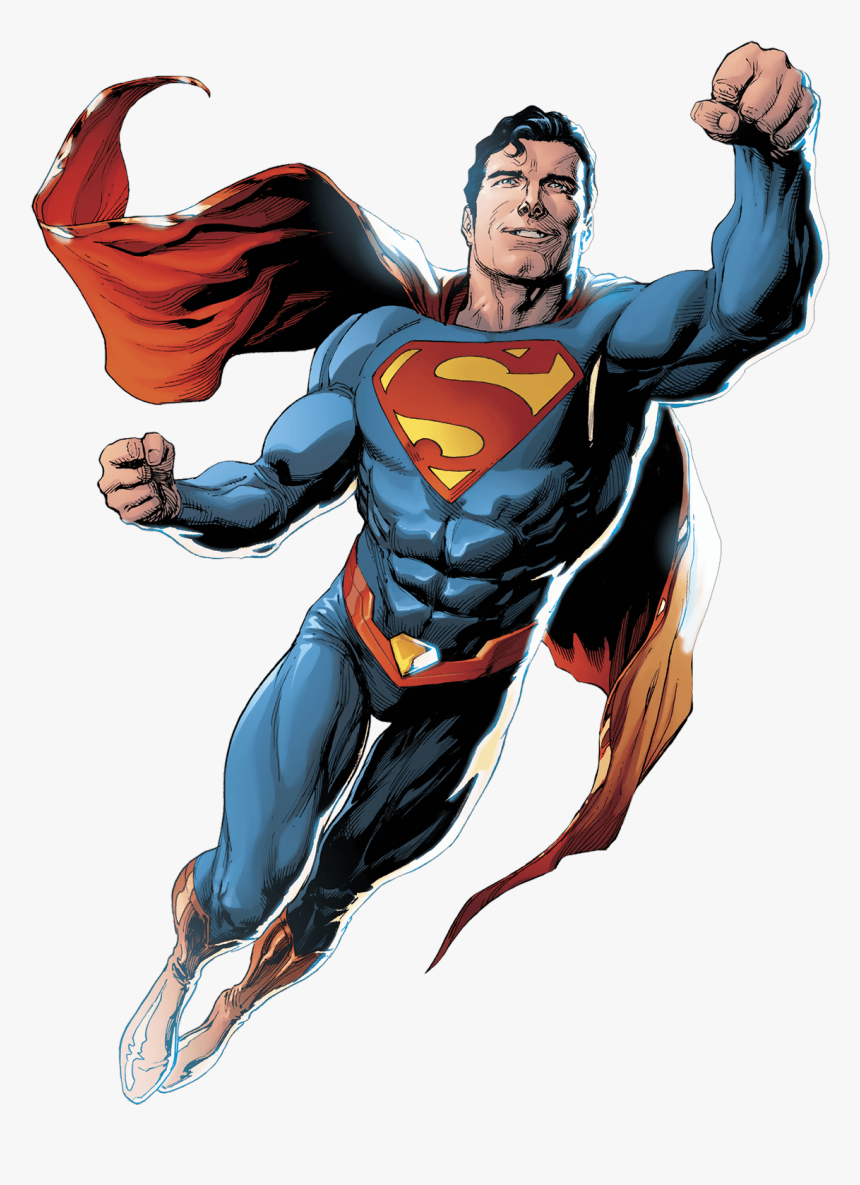 Superman Cartoon Png Classic - Superman Comic Png, Transparent Png, Free Download