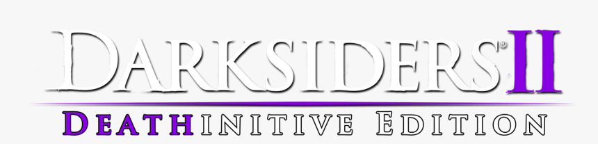 Darksiders Ii Deathinitive Edition - Darksiders 2 Deathinitive Edition Logo, HD Png Download, Free Download