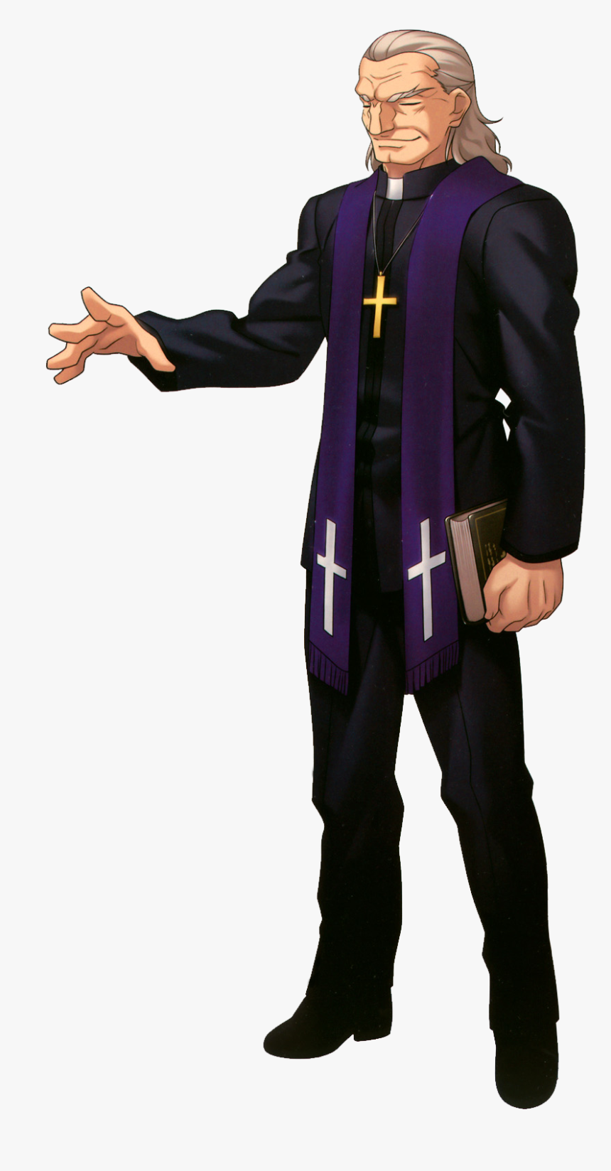 Transparent Kotomine Kirei Png - Fate Stay Night Zero, Png Download, Free Download