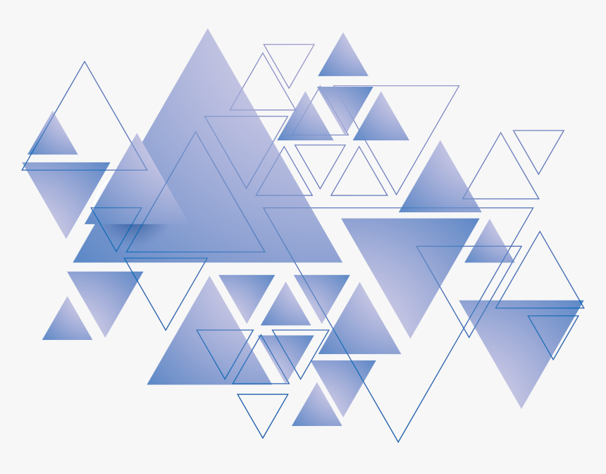 Triangle Shape Geometry Line Vector Graphics - Triangle Background Png, Transparent Png, Free Download