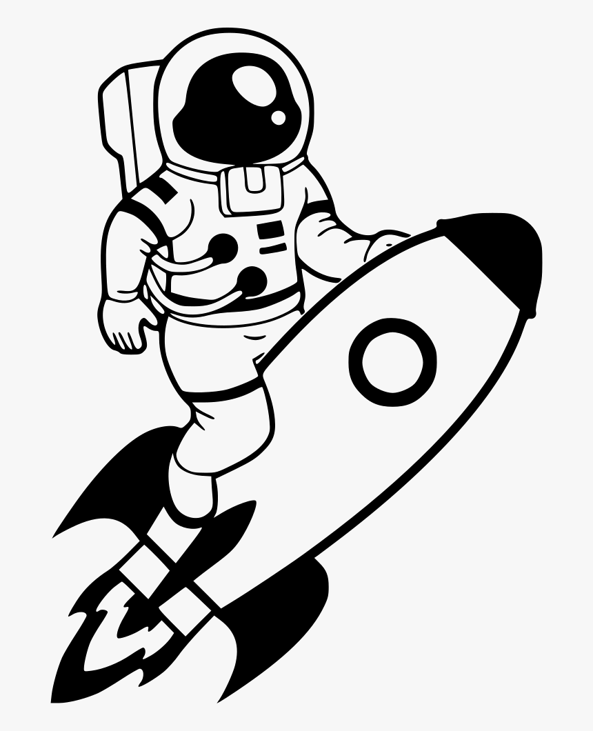 Astronaut - Transparent Background Astronaut Clipart, HD Png Download, Free Download