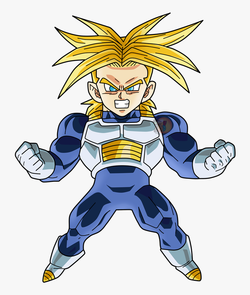 Transparent Goku Chibi Png - Dragon Ball Super Chibi Trunks, Png Download, Free Download