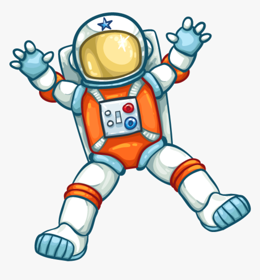Transparent Astronaught Png - Transparent Background Astronaut Clipart, Png Download, Free Download