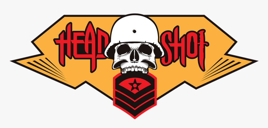 Printing On T-shirt, Skull, Helmet, Shot, Army, Soldier - Design Head Shots Logo, HD Png Download, Free Download