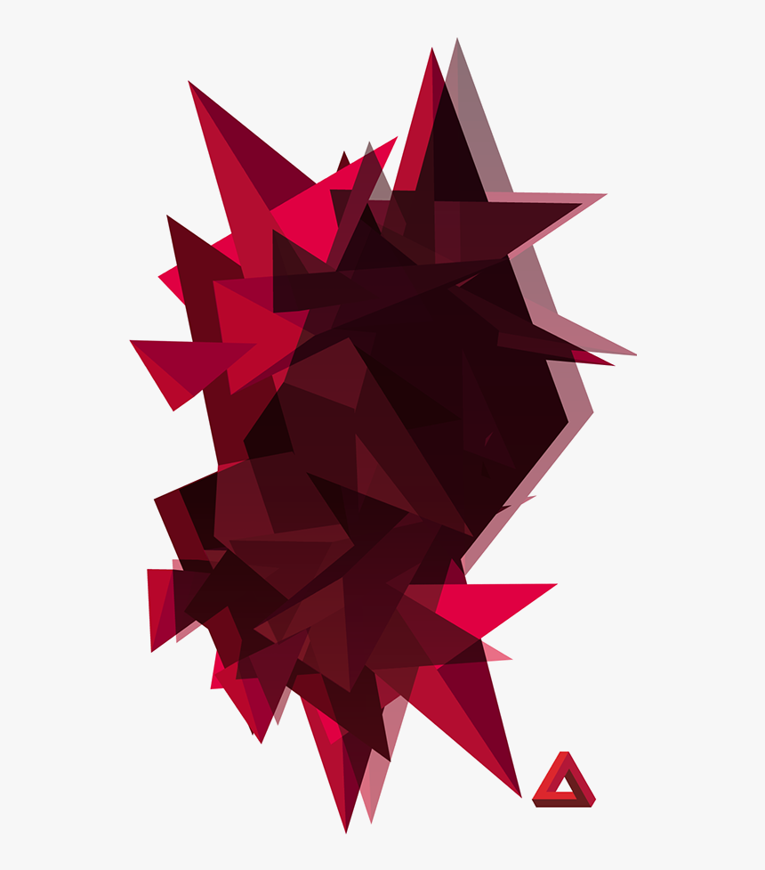 Abstract Triangle Background Png Download - Origami, Transparent Png, Free Download