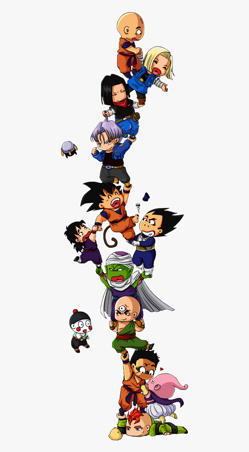 Cute Dragon Ball Characters, HD Png Download, Free Download