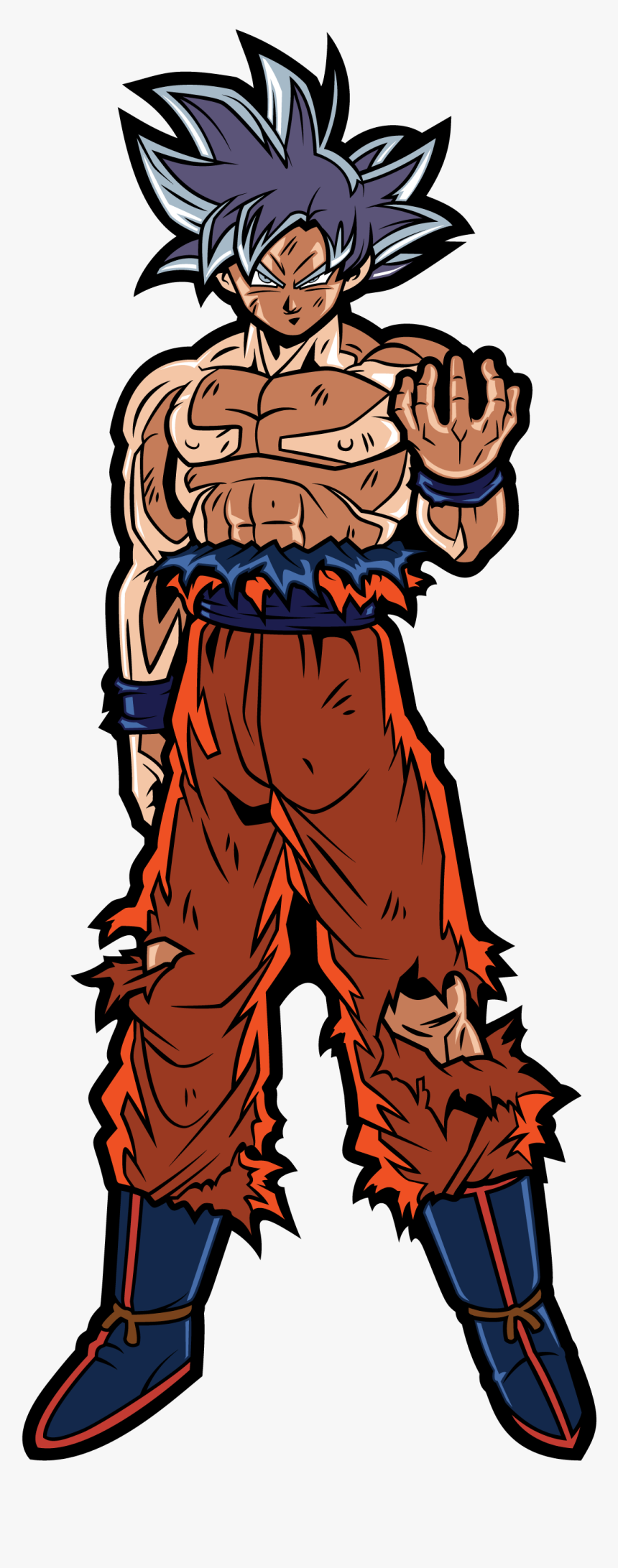 Ultra Instinct Goku Figpin, HD Png Download, Free Download