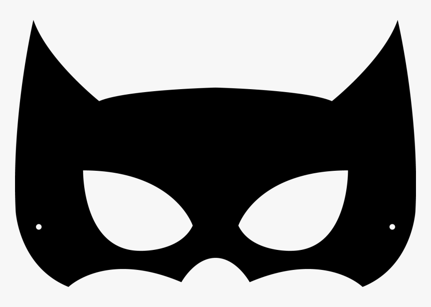 Batman Mask Png Transparent Images - Batman Mask Clip Art, Png Download -  kindpng