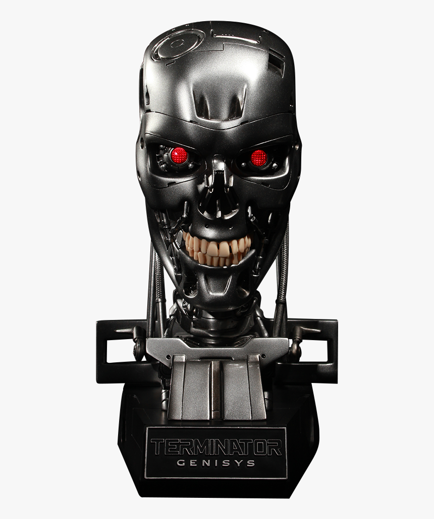 Terminator Endoskeleton Bust Genisys 1 1, HD Png Download, Free Download