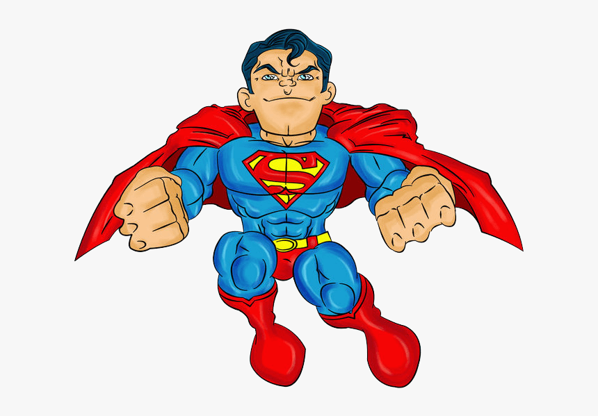 Super Hero Squad Superman By Hiasi Clipart Image - Super Homem Super Hero Squad Png, Transparent Png, Free Download