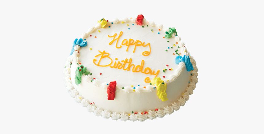 Happy Birthday Round Cake, HD Png Download, Free Download