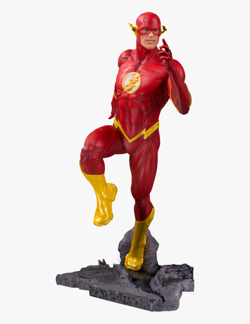 Flash Dc Collectibles Statue, HD Png Download, Free Download