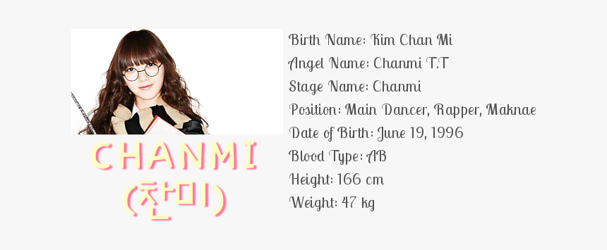 Chanmi01 - Girl, HD Png Download, Free Download