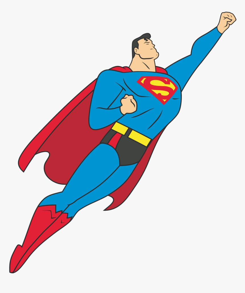 Superman Flying Png Free Download - Superman Clipart, Transparent Png, Free Download