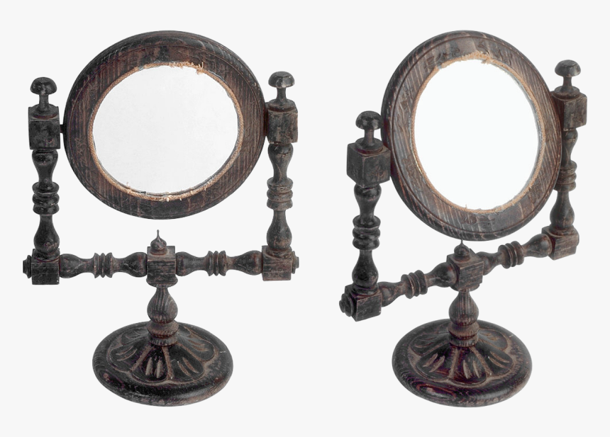 Mirror Antique Mirror Watch Free Picture - Mirror, HD Png Download, Free Download