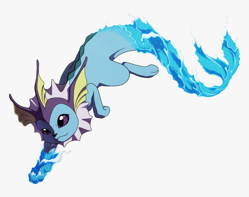 Vaporeon Png Available In Different Size - Vaporeon No Background, Transparent Png, Free Download